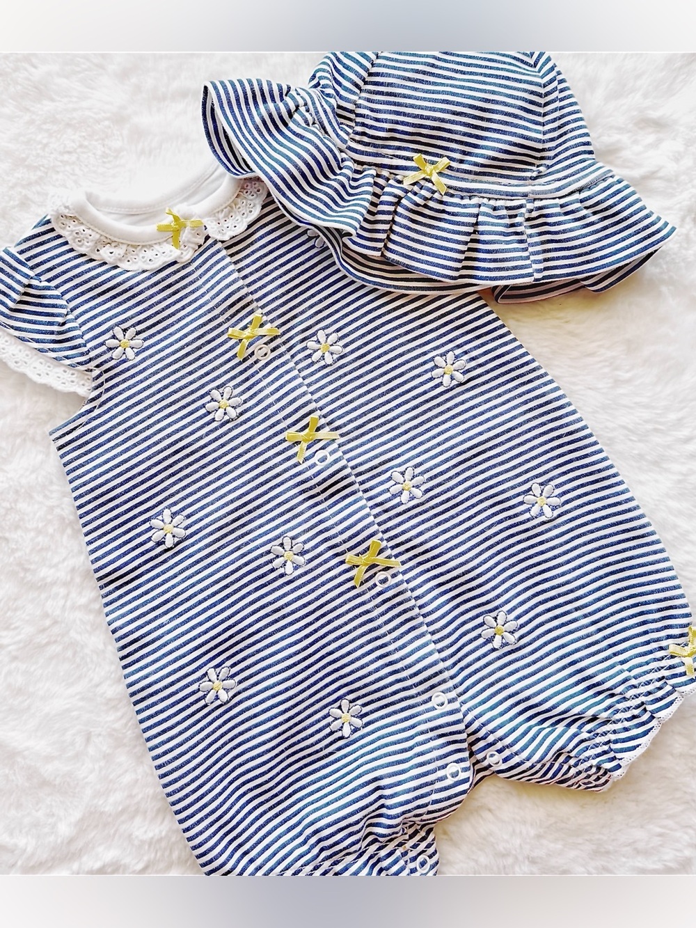 Little Me Baby Girls Daisy Romper